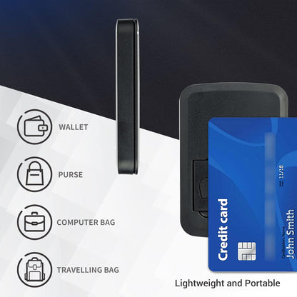 Multi-Functional Compact Cable Organizer with 22" USB-C Cable and USB-A/Micro-USB/Lightning/OTG Adapter Kit for Travel and Data Transfer