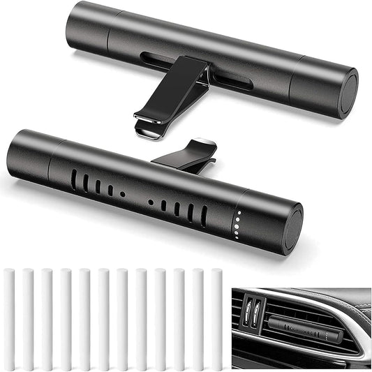 Set of 2 Custom Car Vent Diffusers with Three Personalized Aroma Sticks