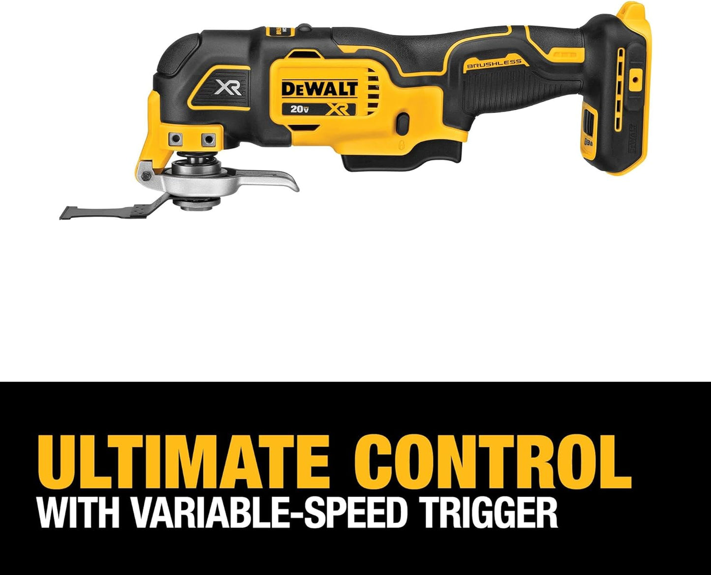 20V Variable 3 Speed Oscillating Multi-Tool, Led, Universal Adapter, Dual Grip