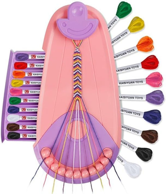 Friendship Bracelet Craft Kit - Creative Activity Making Arts and Crafts for Kids Ages 6+