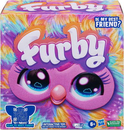 Tie Dye, 15 Fashion Accessories, Interactive Plush Toys for 6+, Voice Activated Animatronic (English Version)
