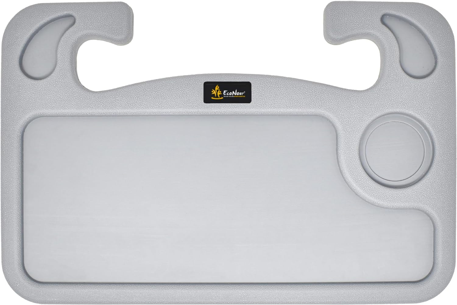 2-in-1 Car Steering Wheel Desk and Tray | Laptop Mount with Pen Holder | Food and Drink Tray for Travel | Versatile Car Accessories