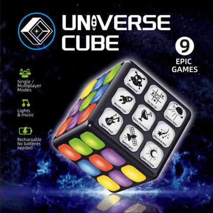Kids Gift Toy Game Cube: Magic Cube Light up Puzzle Game for Ages 8+