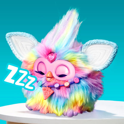 Tie Dye, 15 Fashion Accessories, Interactive Plush Toys for 6+, Voice Activated Animatronic (English Version)