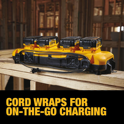 20V 4-Port Rapid Charger 8 Amps Output