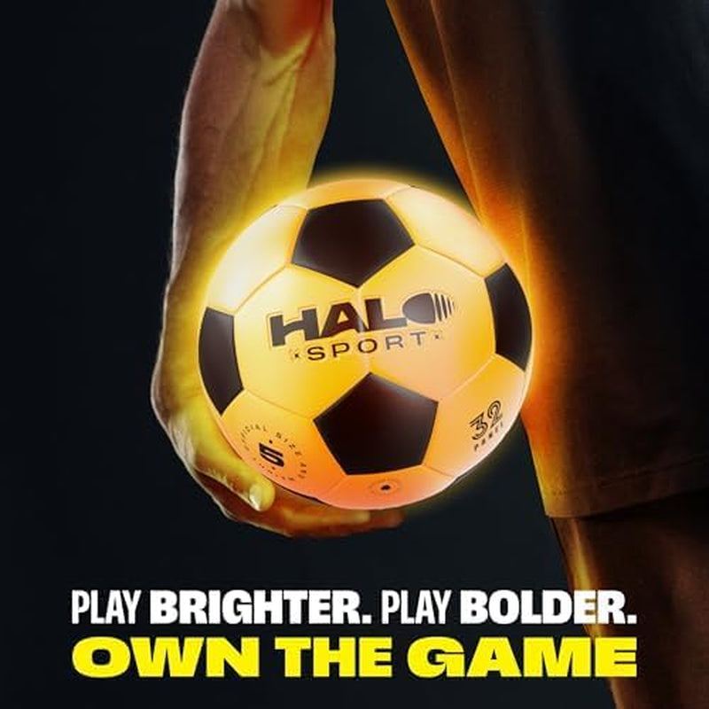 Rechargeable Glow-in-the-Dark Soccer Ball - Ideal Gift for Boys Aged 7-14 - Perfect Outdoor Toy and Soccer Accessory