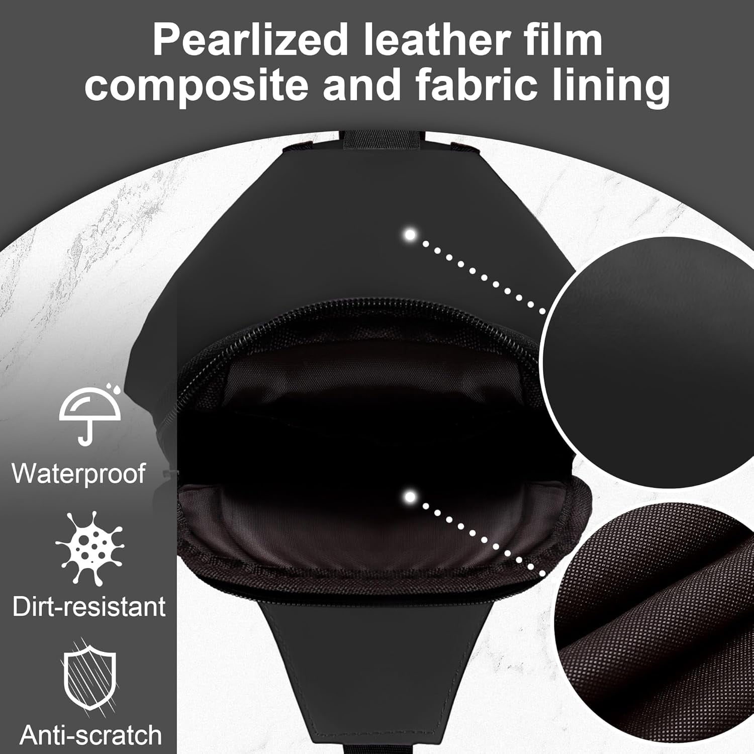 Crossbody Sling Backpack for Men and Women with USB Charging Port - Ideal for Hiking, Camping, Biking, and Travel