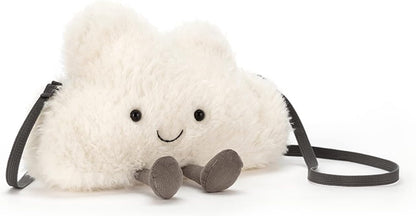 Plush Bag Collection | Crossbody Bags & Shoulder Purses | Fun & Unique Handbag, Cloud, Purse