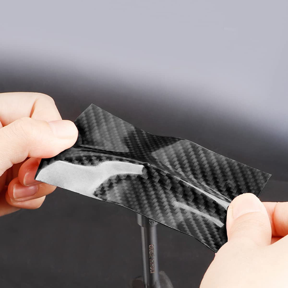 Car Door Entry Guard - Anti-Collision Adhesive Protector Tape for Door Sills, Rear Bumpers, Handles - Universal Fit  (2 x 394 Inches)