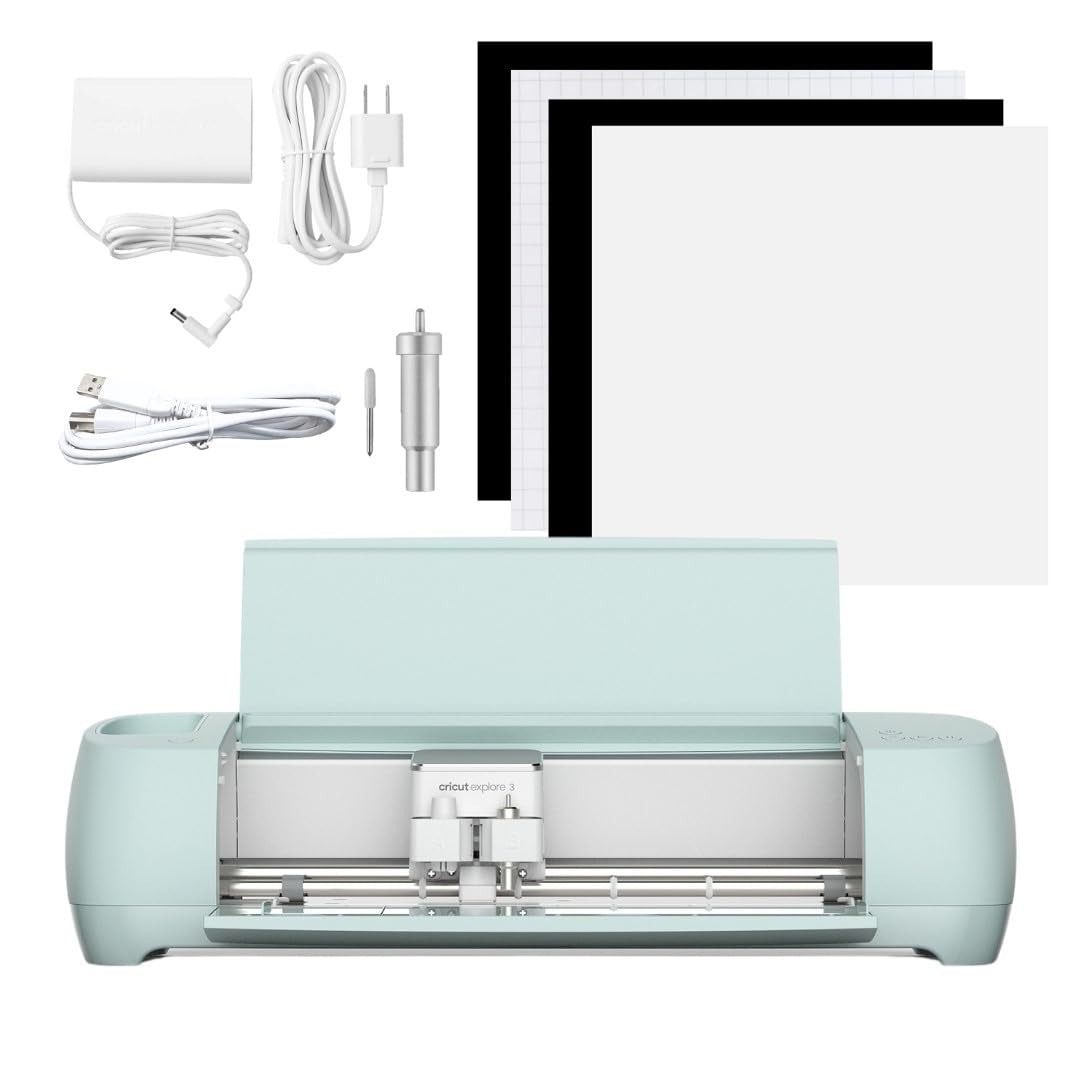 High-Speed DIY Cutting Machine Versatile Crafting, Cuts Over 100 Materials-3 Digital Content Library Bundle 