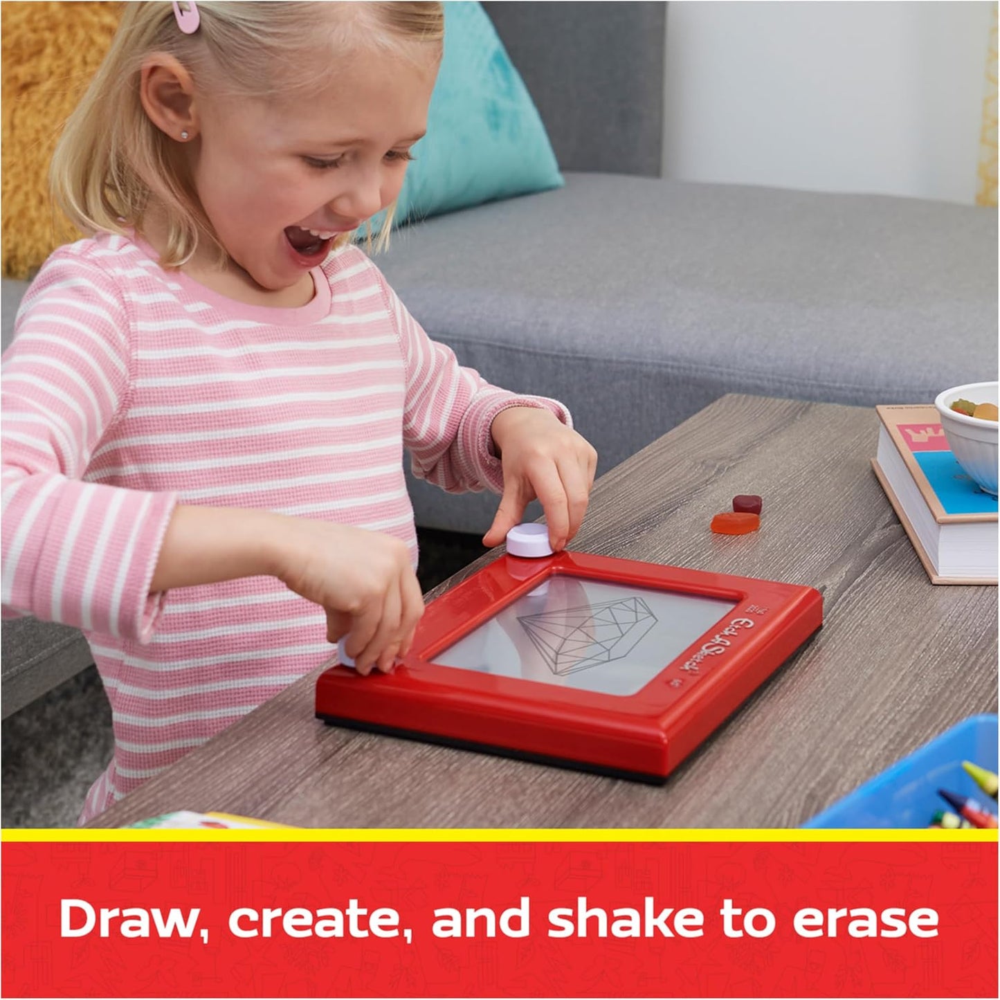 Original Magic Screen 86% Recycled Plastic, Sustainably-Minded Classic Kids Creativity Toys for Ages 3+