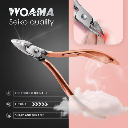 Manicure Set Pedicure Kit - 30 in 1 Nail Kit Professional Stainless Steel Nail Care Kit for Women - Pink
