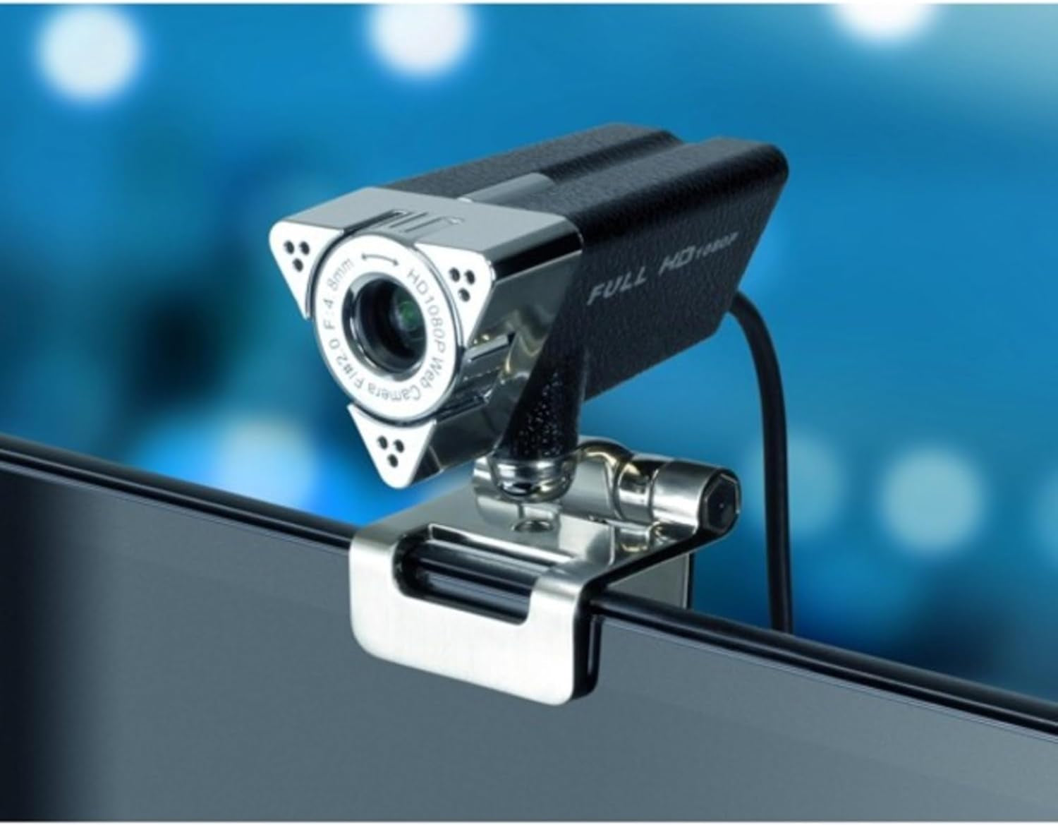 HD 1080P Video Webcam for PC, Mac, Desktop, and Laptop - Ideal for Video Calls and Conferences, USB Connectivity 