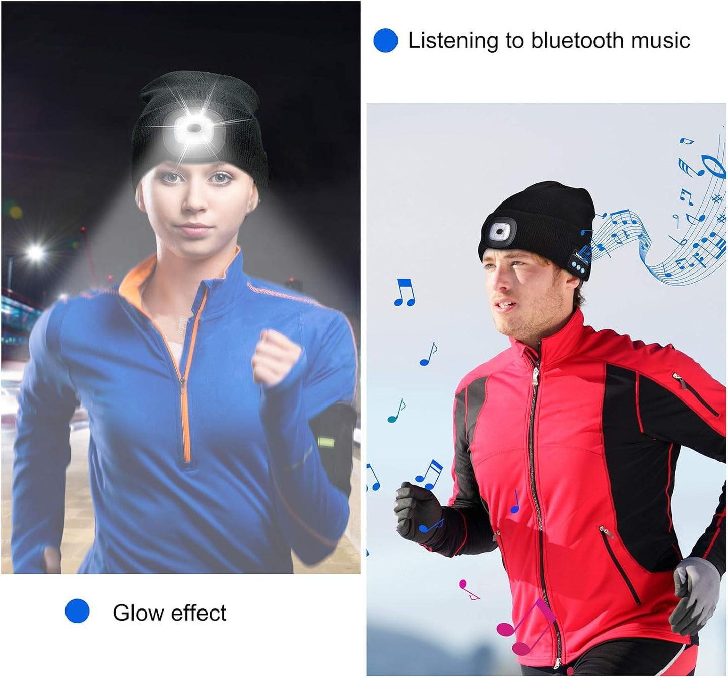 Unisex Bluetooth Beanie Hat with Integrated Wireless Headphones - Ideal Gift for Men and Dads