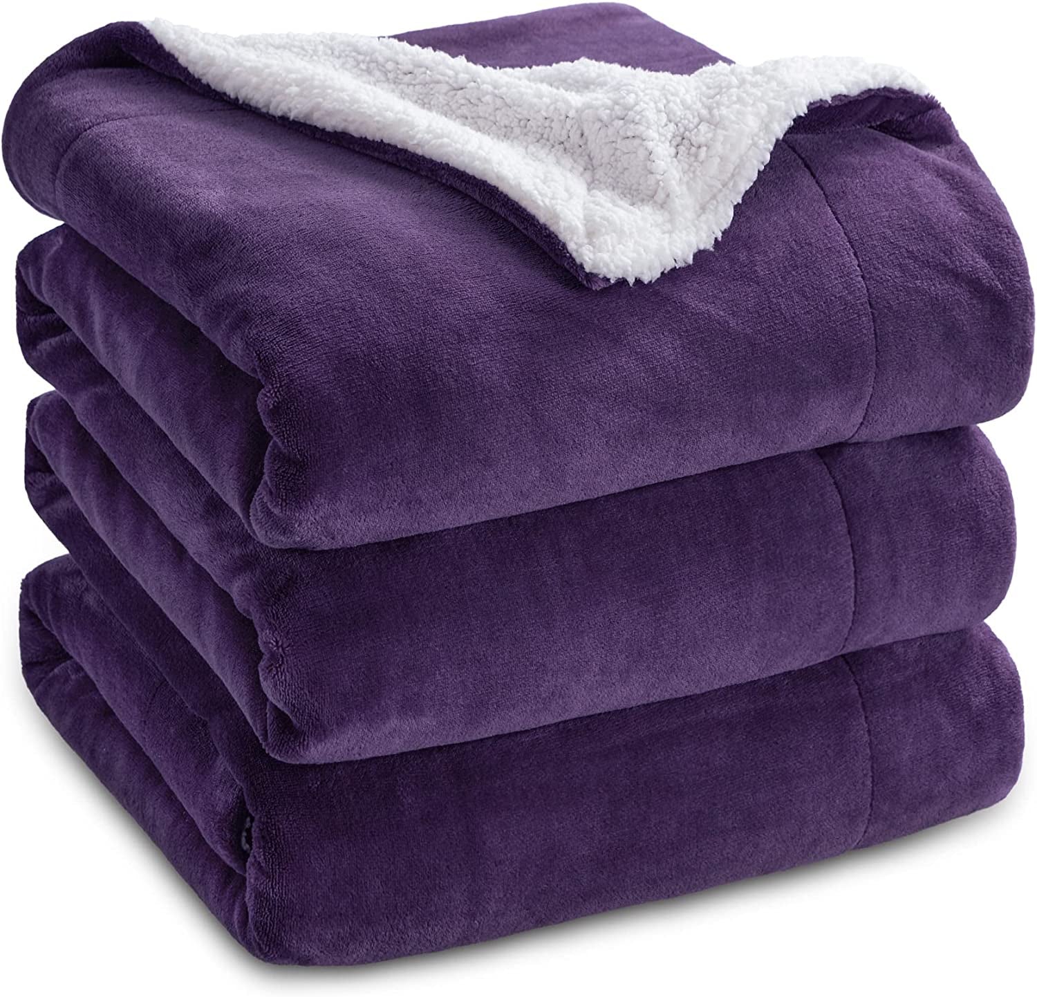 Throw Blanket - Luxurious Soft and Warm Sofa Blanket, Grey, 50x60 Inches