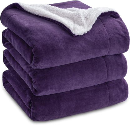 Throw Blanket - Luxurious Soft and Warm Sofa Blanket, Grey, 50x60 Inches