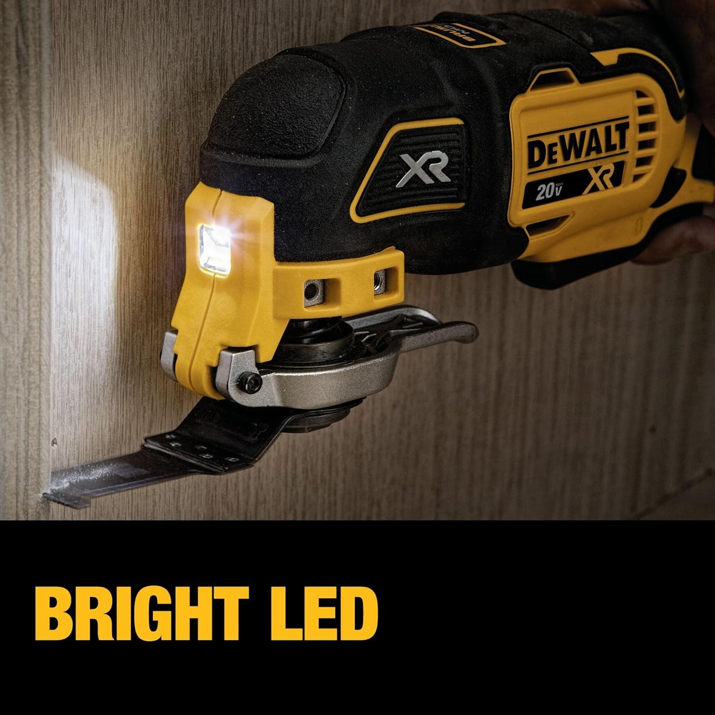 20V Variable 3 Speed Oscillating Multi-Tool, Led, Universal Adapter, Dual Grip