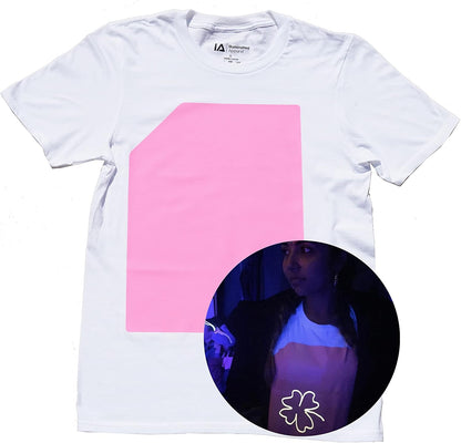 Glow in the Dark Interactive T-Shirt - Ideal for Celebrations and Festivals