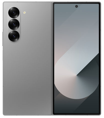 Samsung Galaxy Z Fold 6 256GB - SM-F956W - (Unlocked) - OEM Box - Silver Shadow